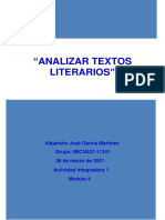 Analizis de Teextos Literarios