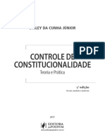 Controle de Constitucionalidade - Dirley Da Cunha