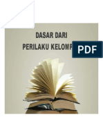 Dasar Dari Perilaku Kelompok