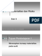 Materialitas Dan Risiko Audit