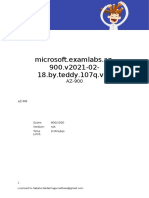 Microsoft - Examlabs.az 900.v2021!02!18.by - Teddy.107q