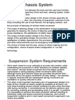 Suspensions Steering Geometry