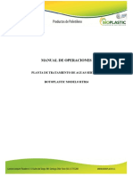 Manual de Operación - Bioplastic
