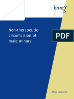 KNMG Viewpoint Non Therapeutic Circumcision of Male Minors 27-05-2010 v2