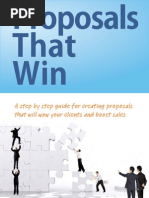 A Step by Step Guide For Creating Proposals That Will Wow Your Clients and Boost Sales