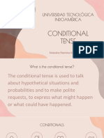 Conditional Tense: Universidad Tecnológica Indoamérica