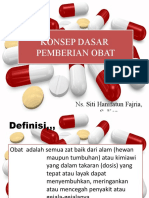 KONSEP PEMBERIAN OBAT SECARA OPTIMAL