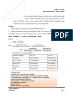 Analisis Leverage DOL, DFL, DTL (M2)