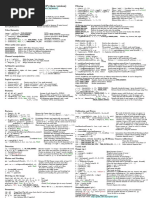 Opencv 4.X Cheat Sheet (Python Version) : Filtering