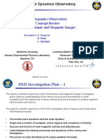 Solar Dynamics Observatory System Concept Review Helioseismic and Magnetic Imager