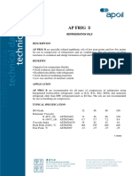 Ap Frig B: Refrigeration Oils