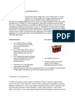 Low Voltage Transformers