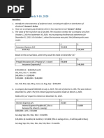 March 23 2021-Stocks QUESTION AND SOLUTION (Preffered Stock Notes & Dividends Notes)