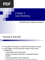 Input Modeling: Discrete-Event System Simulation