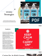 Coronavirus: Brand Strategies: Business Strategy