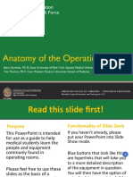 Anatomy of The OR