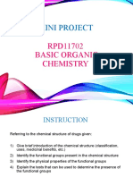 Mini Project: RPD11702 Basic Organic Chemistry