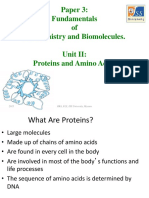 1 - Proteins and Amino Acids