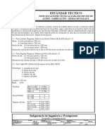 Estándar Técnico: Subgerencia de Ingeniería y Presupuesto