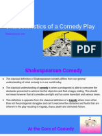 Lesson:: Characteristics of A Comedy Play