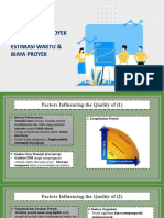 Manpro Estimasi Waktu Dan Biaya Poyek