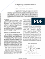 STRESS-STRAIN MODELING OF SANDS USING ARTIFICIAL NEURAL NETWORKS