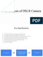 FAB Analysis of Sony DSLR