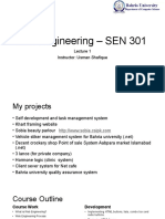 Web Engineering - SEN 301: Instructor: Usman Shafique