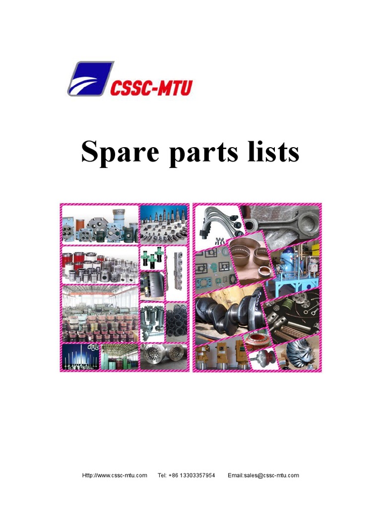 Mechanical Spare Parts | PDF | Machines | Mechanical Engineering