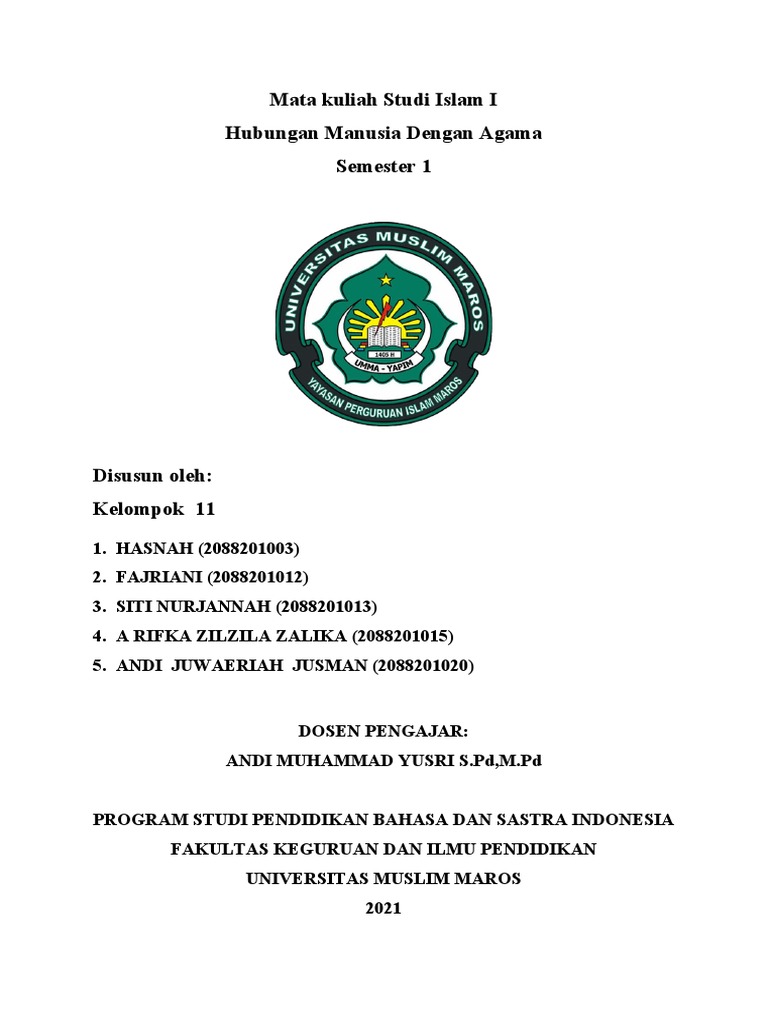 Hubungan Manusia dan Agama dalam Islam | PDF