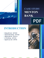 Case Study: Menton Bank