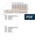 Jadwal Pas I Tahun Pelajaran 2020