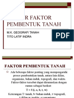 Faktor Faktor Pembentuk Tanah - Ok