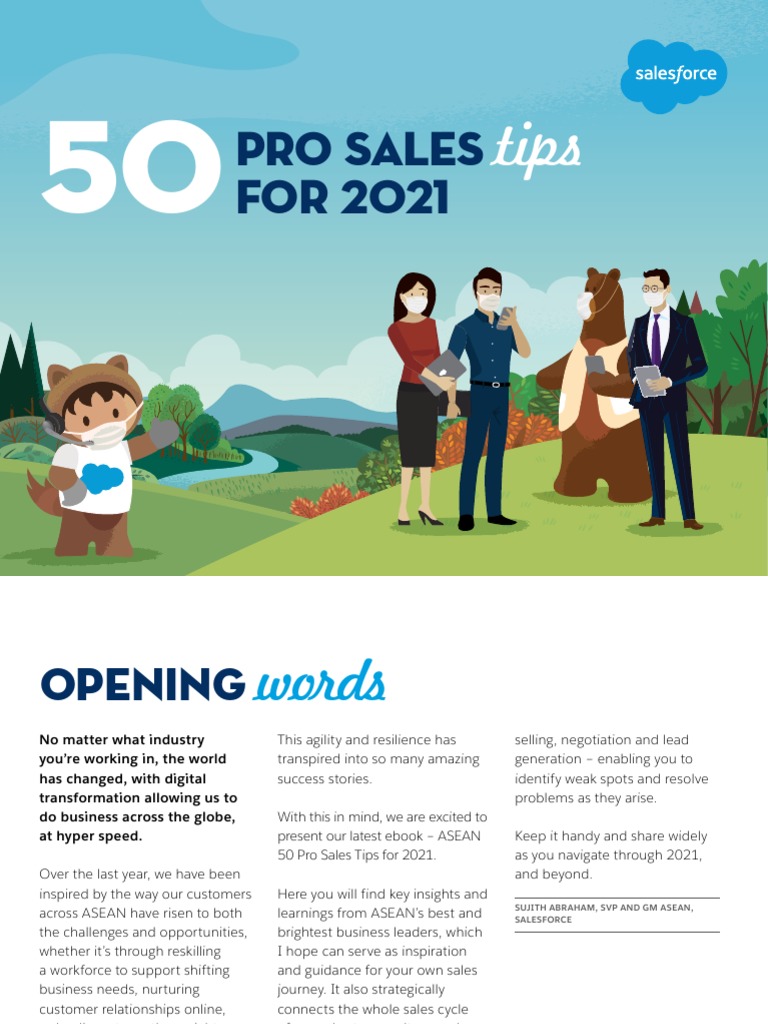 50 Pro Sales Tip For 202111616626053728 | PDF | Sales | Customer ...