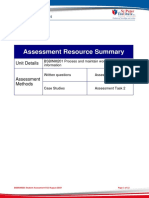 BSBINM201 Student Assessment V2.0