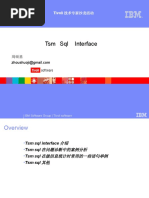 Tsm Sql Interface: Tivoli 技术专家沙龙活动