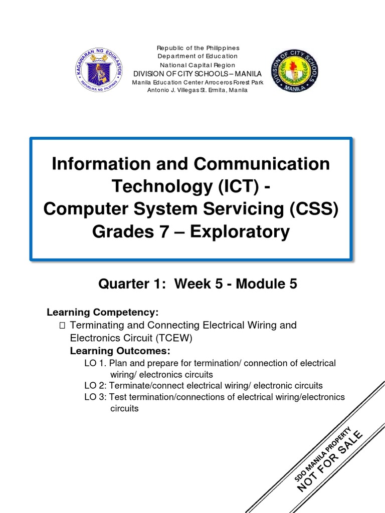 Information and Communication Technology (ICT) - Computer System ...