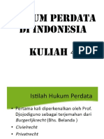 Minggu 4 Hukum Perdata Di Indonesia
