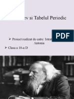 Mendeleev Si Tabelul Periodic