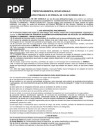 edital são gonçalo