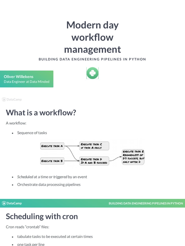 Building Data Pipelines with Airflow | PDF | Computer Engineering ...