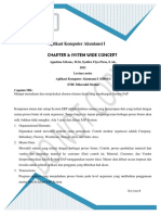 WEEK 2 - Lecture Note - System Wide Concept