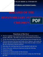 Diseases of The Hepatobiliary System in Children