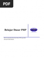 Download Belajar Dasar Php by therrychan SN50411688 doc pdf