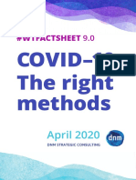 10.0 Covid-19 The Right Methods (13 April 2020)