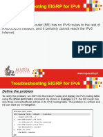 Troubleshooting Eigrp For Ipv6: Define The Problem