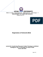 Periyar University: Expression of Interest (Eoi)