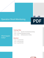 Operation Stock Monitoring