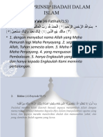 Kemathlaulanwaran Ii - Materi2.prinsip-Prinsip Ibadah Dalam Islam