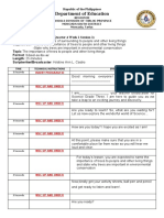 Department of Education: Insert Program Id